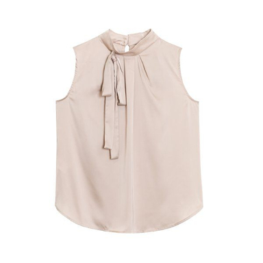 تاپ زنانه برنس مدل آفتاب رنگ کرم