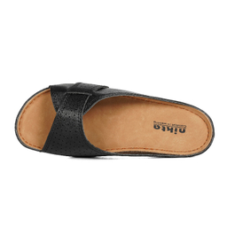 دمپایی زنانه نیکتا مدل فرانسه رنگ مشکی