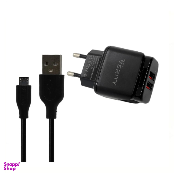 شارژر دیواری وریتی مدل AP 2122 به همراه کابل Micro-USB