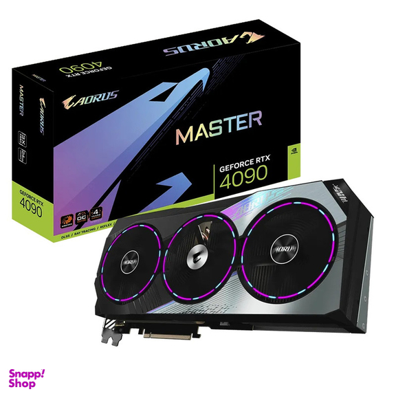 کارت گرافیک گیگابایت مدل AORUS GeForce RTX 4090 MASTER 24G