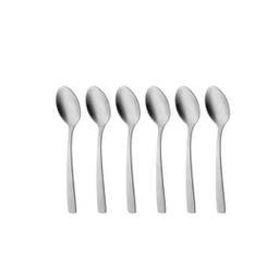 قاشق مربا خوری ناب استیل مدل فلورانس بسته 6 عددی