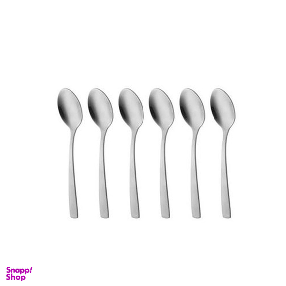 قاشق مربا خوری ناب استیل مدل فلورانس بسته 6 عددی
