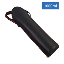 فلاسک قلمی یونیک مدل UN-98 ظرفیت 1000 میلی لیتر همراه کاور چرم‌