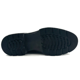 بوت تمام چرم مردانه چرم میخچی کد M426 رنگ مشکی