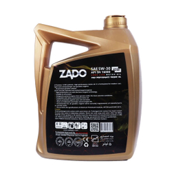 روغن موتور زادو مدل SAE 5W30-SN-16000 حجم 5 لیتر