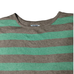 پلیور زنانه مدل راه راه رنگ سبز آبی