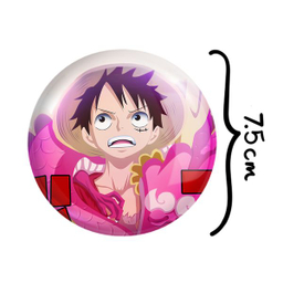 آینه جیبی خندالو مدل لوفی انیمه وان پیس One Piece  کد 17253