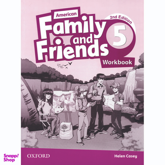 کتاب 5 American Family and Friends اثر Naomi Simmons انتشارات Oxford