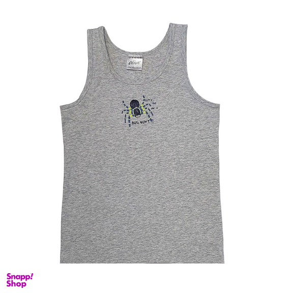 تاپ پسرانه الایو مدل 6299 رنگ طوسی