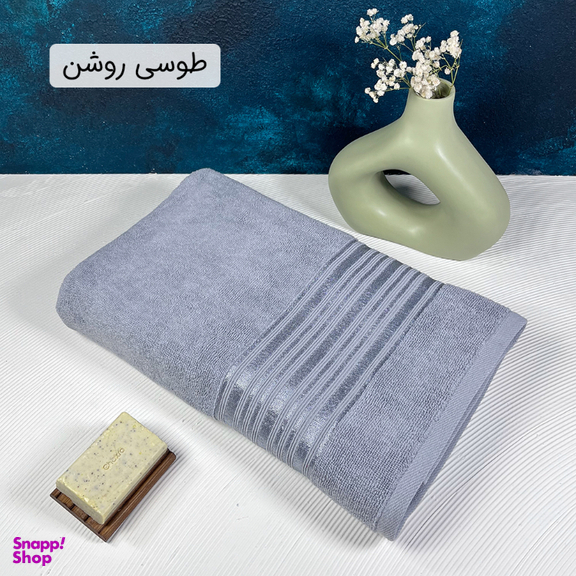 حوله حمام دنیز طرح پدرو سایز 100×155 سانتی متر