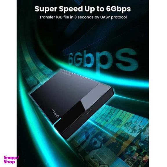 باکس هارد 2.5 اینچ Type-C 3.1 gen2 یوگرین US221