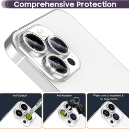 محافظ لنز دوربین بوف مدل Diamond-Luxury-G مناسب برای گوشی موبایل اپل iphone 14 Pro Max / 14 Pro