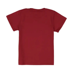 ست تیشرت و شلوار پسرانه مادر مدل راک کد AM-MA411k رنگ زرشکی