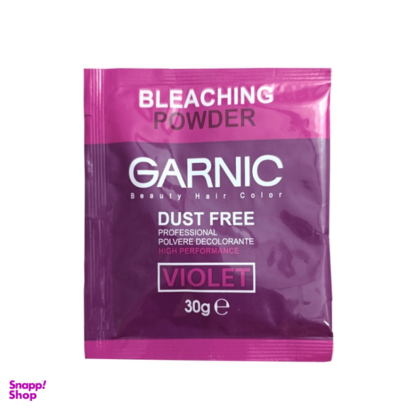 پودر دکلره گارنیک مدل Dust Free ضد زردی وزن 30 گرم