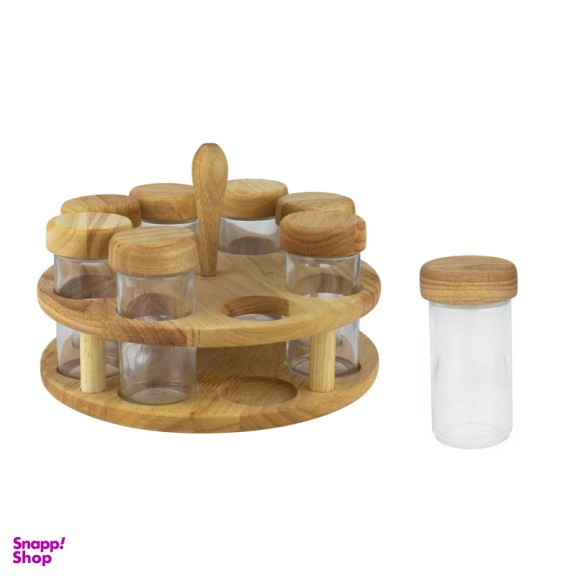 ست جای ادویه یونیک مدل UN-6117 مجموعه 8 پارچه