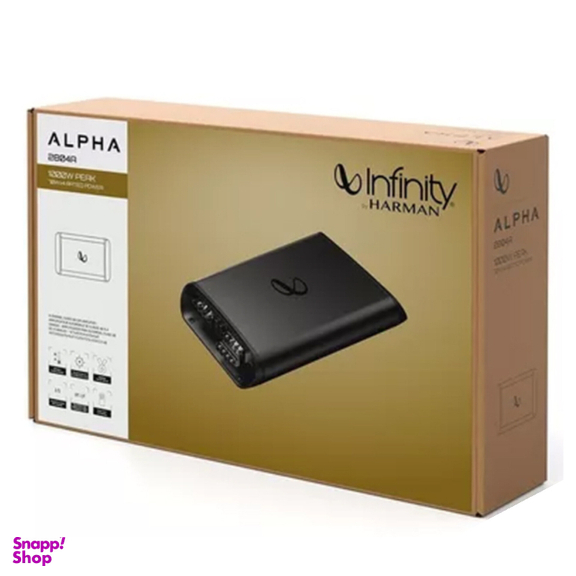 آمپلی فایر 4 کانال خودرو اینفینیتی مدل آلفا کد 2804A