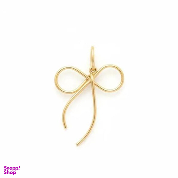 پلاک گردنبند طلا 18 عیار زنانه مدل پاپیون کد A87