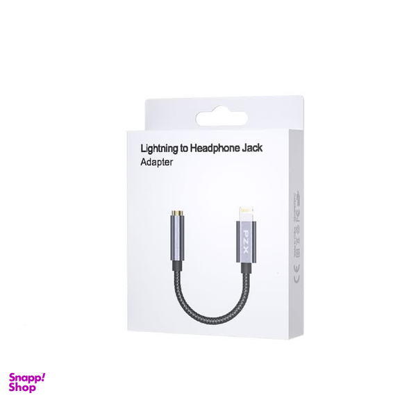 کابل تبدیل Lightning به جک 3.5 میلی متری پی زد ایکس مدل 1506 طول 25 سانتی متر