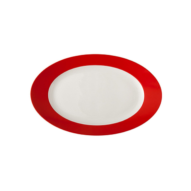 دیس چینی زرین ایران مدل ایتالیا سایز 38  درجه عالی