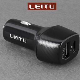 شارژر فندکی لیتو Leitu مدل 20 وات LC-C22 به همراه کابل USB-C