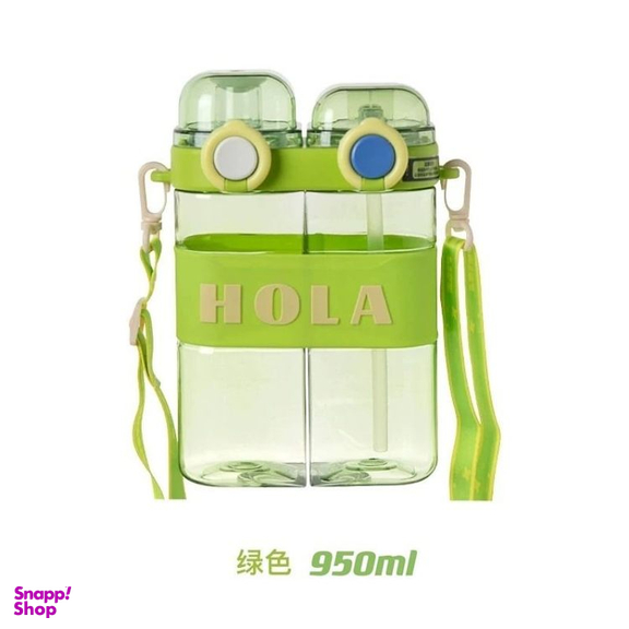 قمقمه دو مخزن بند دار مدل هولا کد 118 ظرفیت 500 میلی لیتر