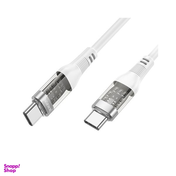 کابل USB-C بروفون مدل BU37 60W طول 120 سانتی متر