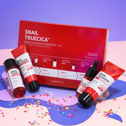 مجموعه مراقبت از پوست سام بای می مدل Snail Truecica مجموعه 4 عددی