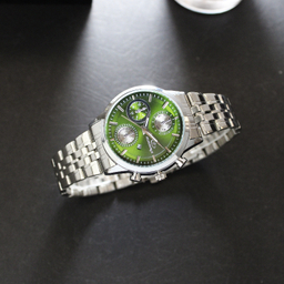 ساعت عقربه ای زنانه الگانس کد EZSCJ1879 رنگ سبز