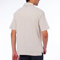 پولوشرت آستین کوتاه مردانه مدل GD-s-16094501 رنگ کرم