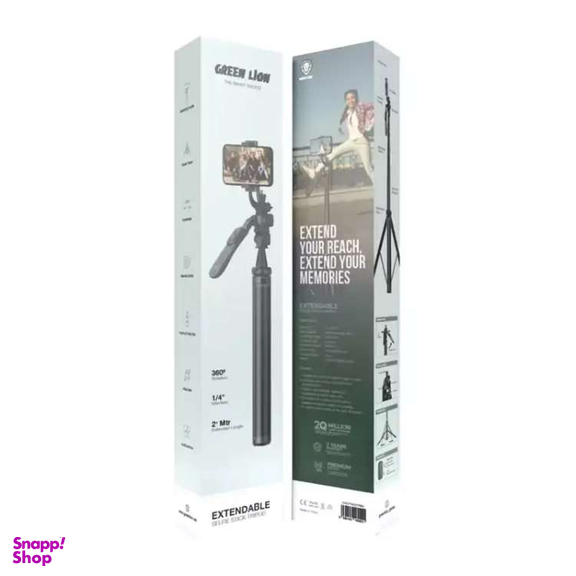 پایه مونوپاد گرین لاین مدل Extendable Selfie Stick Tripod