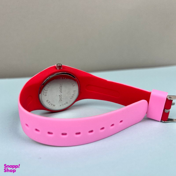 ساعت عقربه ای زنانه طرح آیس مدل Japon Gold رنگ صورتی