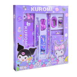 بسته لوازم تحریر مدل کرومی کد 53 مجموعه 10 عددی