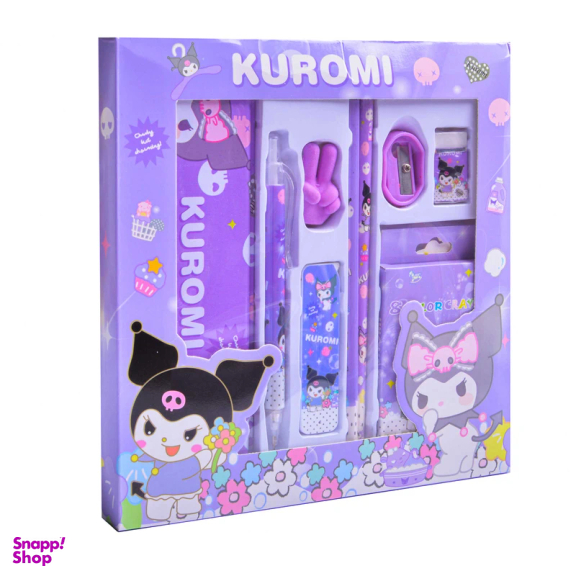 بسته لوازم تحریر مدل کرومی کد 53 مجموعه 10 عددی