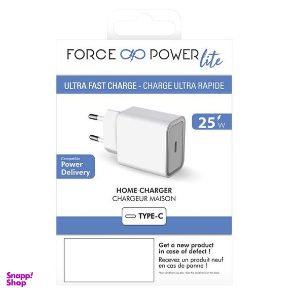 شارژر دیواری فورس مدل FPLICS1C25WPDW USB-C PD