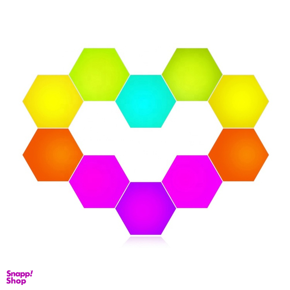 چراغ هوشمند شش‌ ضلعی مدل Tuya WiFi RGBIC PST-HL10