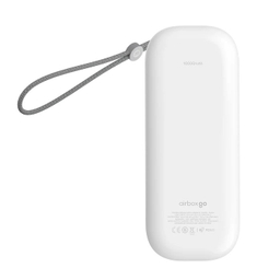 شارژر 3 کاره مغناطیسی مومکس مدل Airbox Go USB Type-C ظرفیت 10000 میلی‌ آمپر ساعت