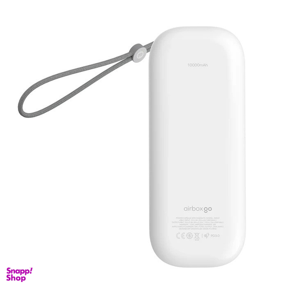 شارژر 3 کاره مغناطیسی مومکس مدل Airbox Go USB Type-C ظرفیت 10000 میلی‌ آمپر ساعت