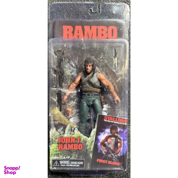 اکشن فیگور نکا مدل رمبو طرح Rambo sylvester stallone