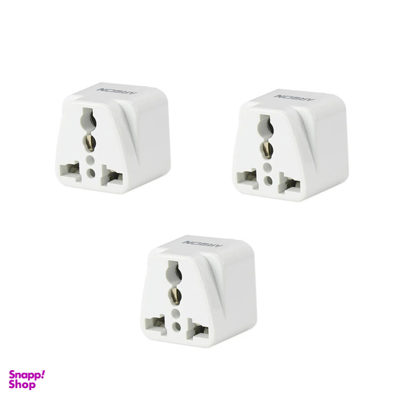 مبدل برق آرسون مدل AN-65 بسته 3 عددی