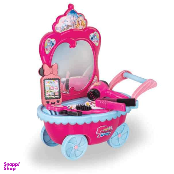 چرخ آرایشی بچگانه کد GT2016 رنگ صورتی