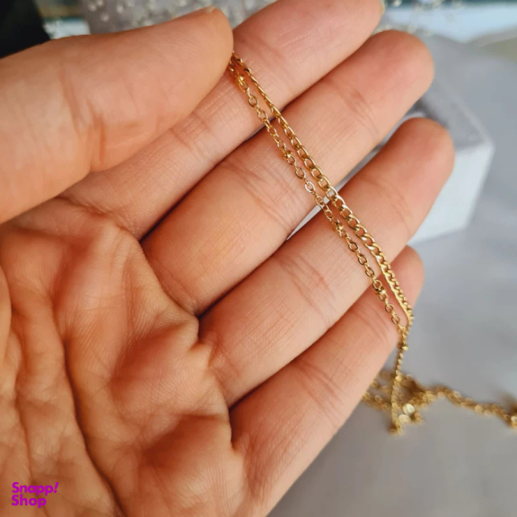پابند زنانه مدل دولاین طرح توپی