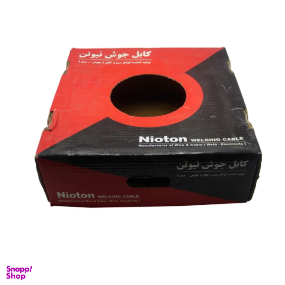 کابل جوشکاری نیوتن مدل YP-1*50-D16 طول 50 متر