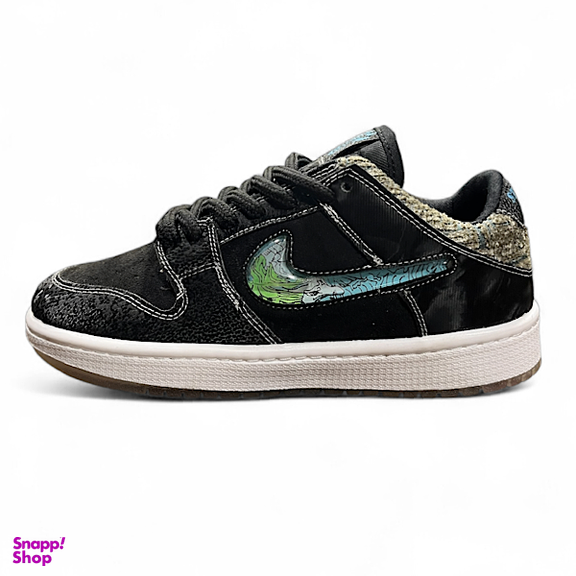 کتانی مردانه طرح نایکی مدل دراگون کد D67 رنگ مشکی