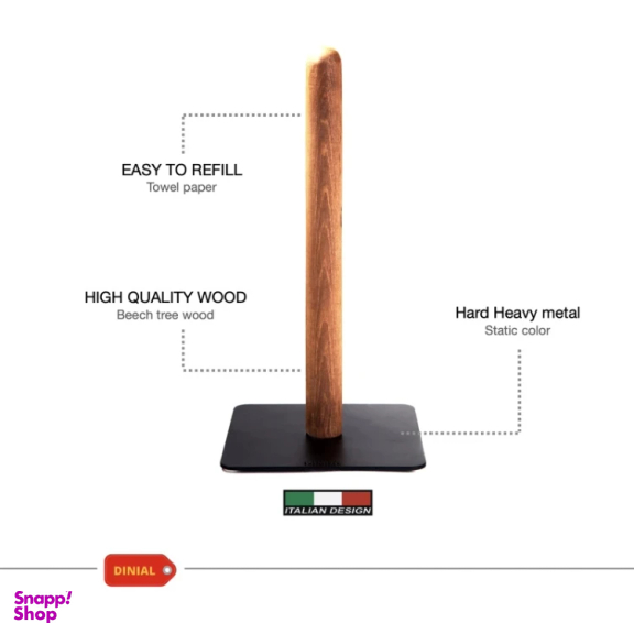 پایه رول دستمال کاغذی دینیال مدل 0034