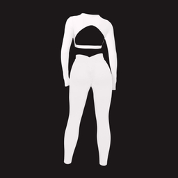 ست نیم تنه و لگینگ ورزشی زنانه مدل M5135