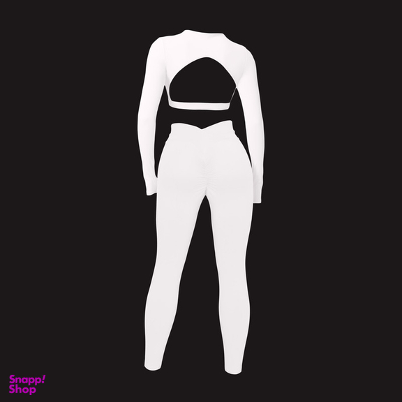 ست نیم تنه و لگینگ ورزشی زنانه مدل M5135