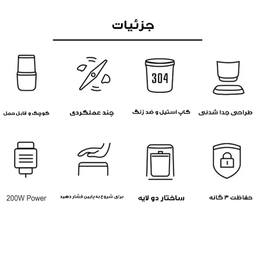 آسیاب مدل YX-730
