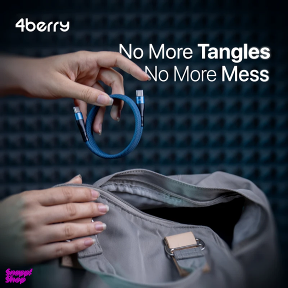 کابل Type-C فوربری مدل Magnetic KS-CC01-60W طول 1 متر