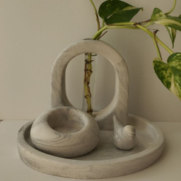 ست دکوری رومیزی کد 02 مجموعه 4 عددی