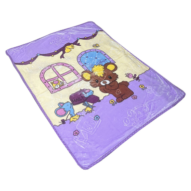 پتو کودک مدل خرس نامه رسان سایز 120×100 سانتی متر